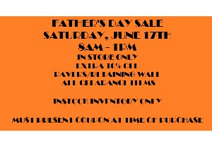 Father's Day Sale